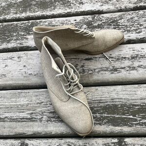 Vintage High Lights Lace-Up Ankle Boots Size 7